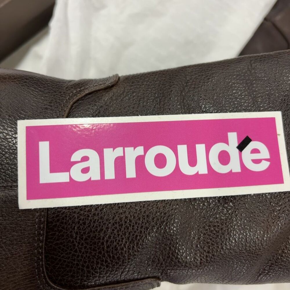 Larroude Florencia Boot In Brown Leather - Picture 6 of 6